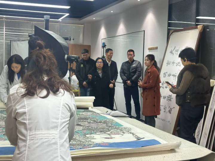 宣城政企代表團考察泰豐文化，共話數字文創產業新機遇